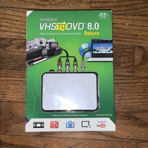 VHS TO DVD 8.0 DELUXE (NEVER OPENED)